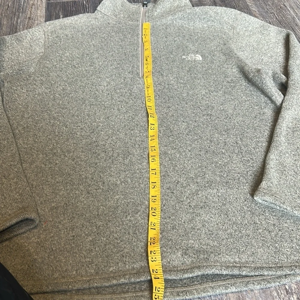 The North Face Fleece High Neck Quarter Zip Pullover Sweater Size M